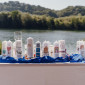 Taufkerzen am See