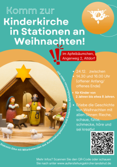 Heiligabend zwischen 14.30 und 16 Uhr in der Kinderkrippe Apfelbäumchen